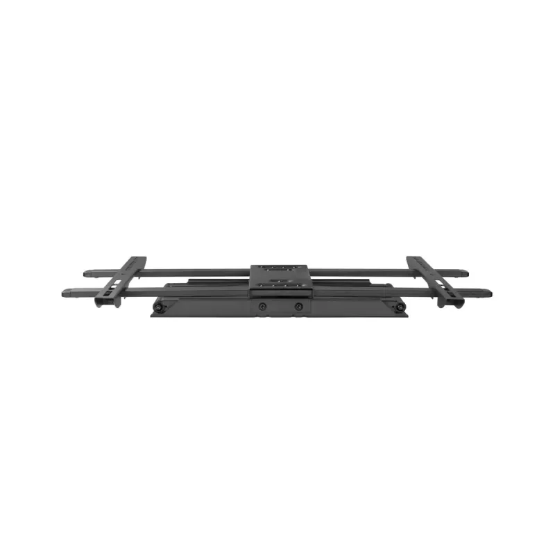 Sieninis TV laikiklis Gembird WM-80ST-02 – fiksuotas/pakreipiamas, 37–80 colių, VESA iki 600x400, 60 kg, juodas