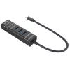 USB 3.2 HUB su Gigabit Ethernet adapteriu Lindy