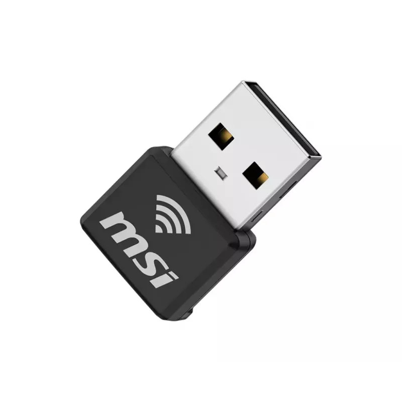 USB adapteris MSI AX1800 Nano WiFi USB 2.0 juodas