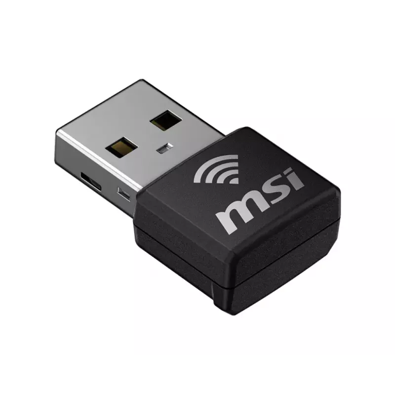 USB adapteris MSI AX1800 Nano WiFi USB 2.0 juodas