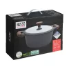 Resto Kitchenware Ran 4,2 l apvali kaštrolė, smėlio spalvos, mediena