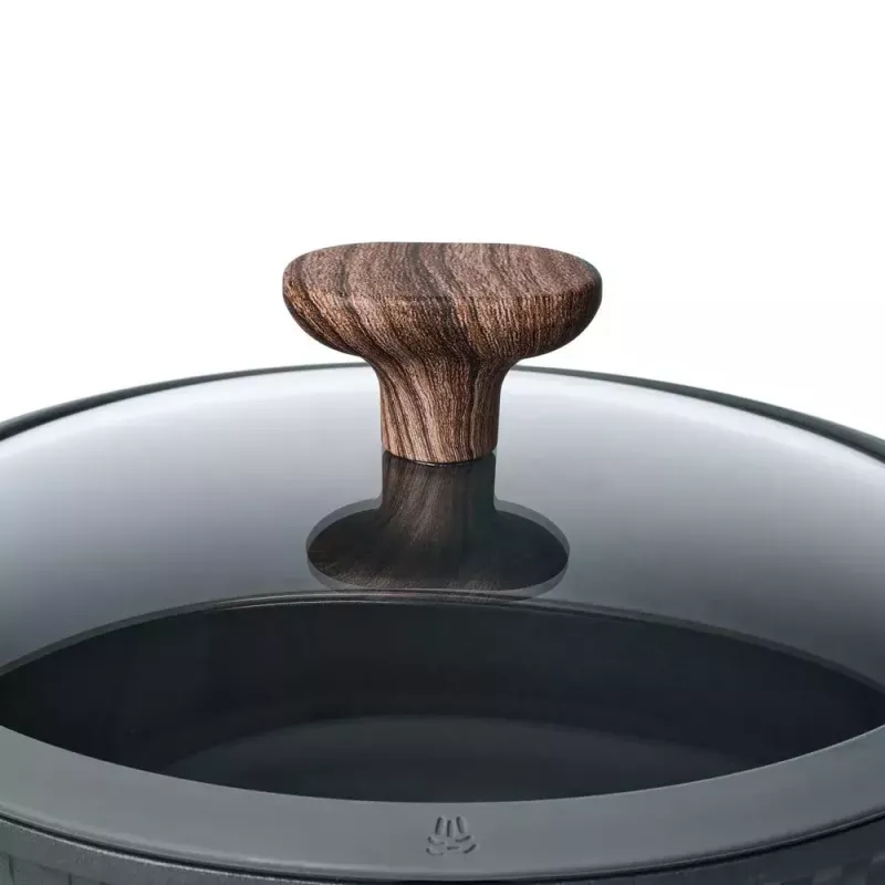 Resto Kitchenware Ran 4,2 l apvali kaštrolė, smėlio spalvos, mediena