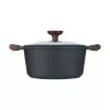 Resto Kitchenware Ran 4,2 l apvali kaštrolė, smėlio spalvos, mediena