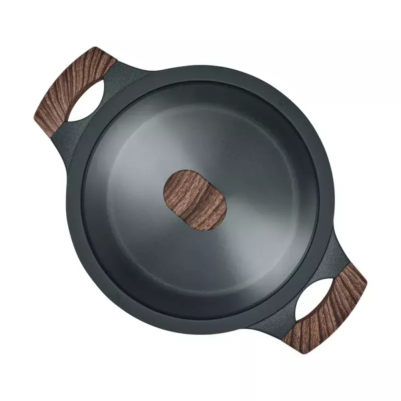 Resto Kitchenware Ran 4,2 l apvali kaštrolė, smėlio spalvos, mediena