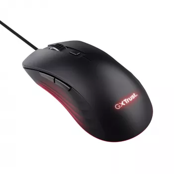 Pelė Trust GXT924 YBAR+ žaidimams Dešiniajai rankai USB Type-A Optinė 25600 DPI