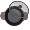 Resto Kitchenware Capella 4,6 L apvalus juodas medinis puodas