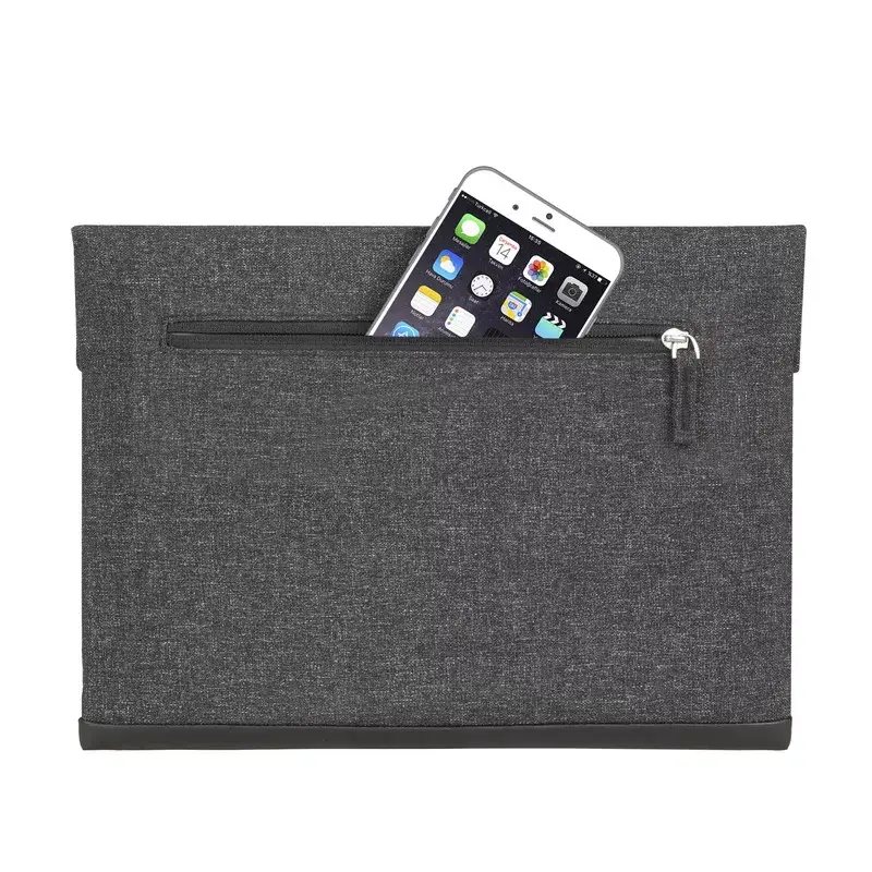 Dėklas nešiojamam kompiuteriui Rivacase 8803 BLACK MELANGE
