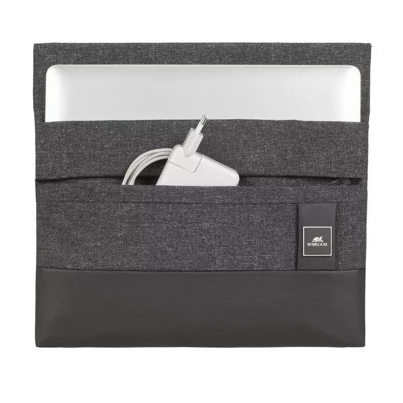 Dėklas nešiojamam kompiuteriui Rivacase 8803 BLACK MELANGE