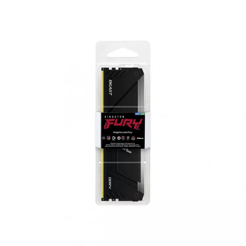Kingston Technology FURY Beast 8 GB 3600 MT/s DDR4 CL17 DIMM RGB
