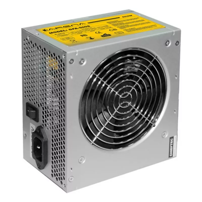Maitinimo blokas CHIEFTEC GPA-700s 700 W 20+4 pin ATX PS/2 Sidabrinis 120 mm ventiliatorius