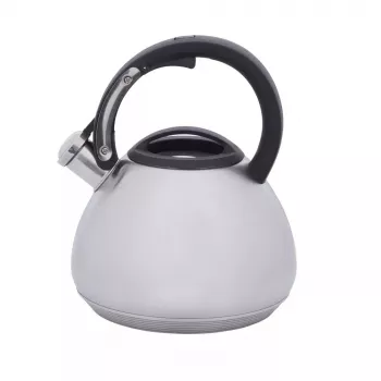 Elektrinis virdulys RESTO 2.7 L 2200 W, pilkas korpusas, juoda rankena