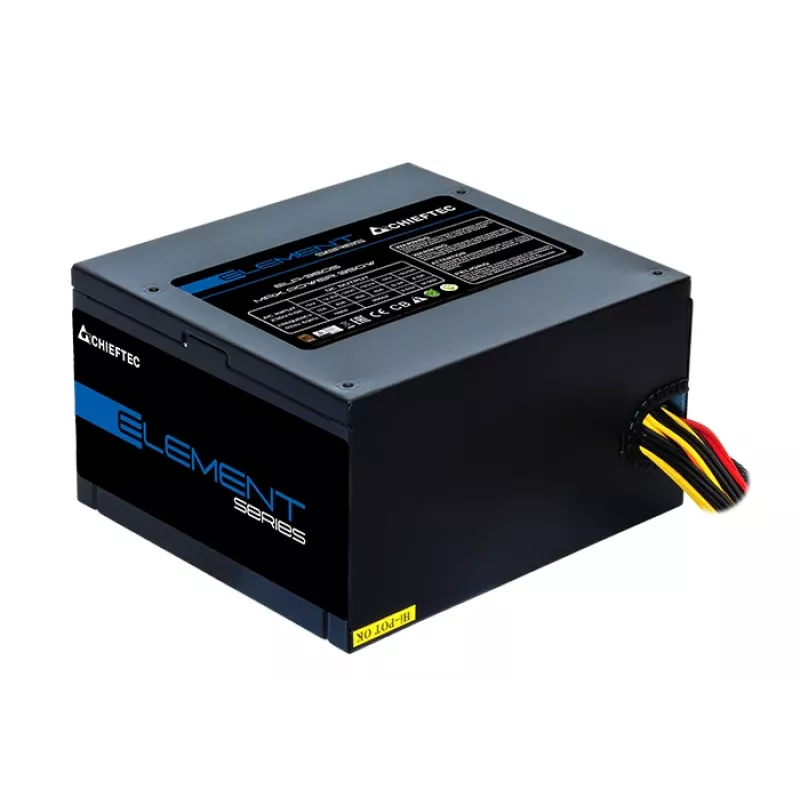 Chieftec ELP-600S maitinimo blokas 600 W 20+4 pin ATX PS/2 juodas