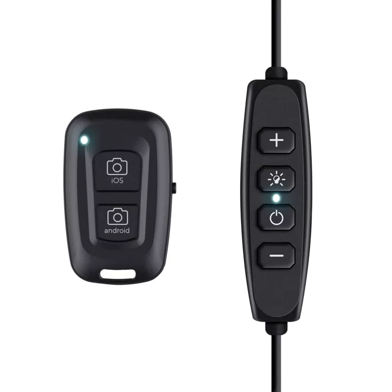 LED žiedinis apšvietimo rinkinys Trust Maku+ Black Green 24881