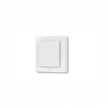 Aqara Light Switch H2 EU (2 mygtukai, 1 kanalas) (WS-K07D) - Zigbee ir Thread sieninis jungiklis su rele