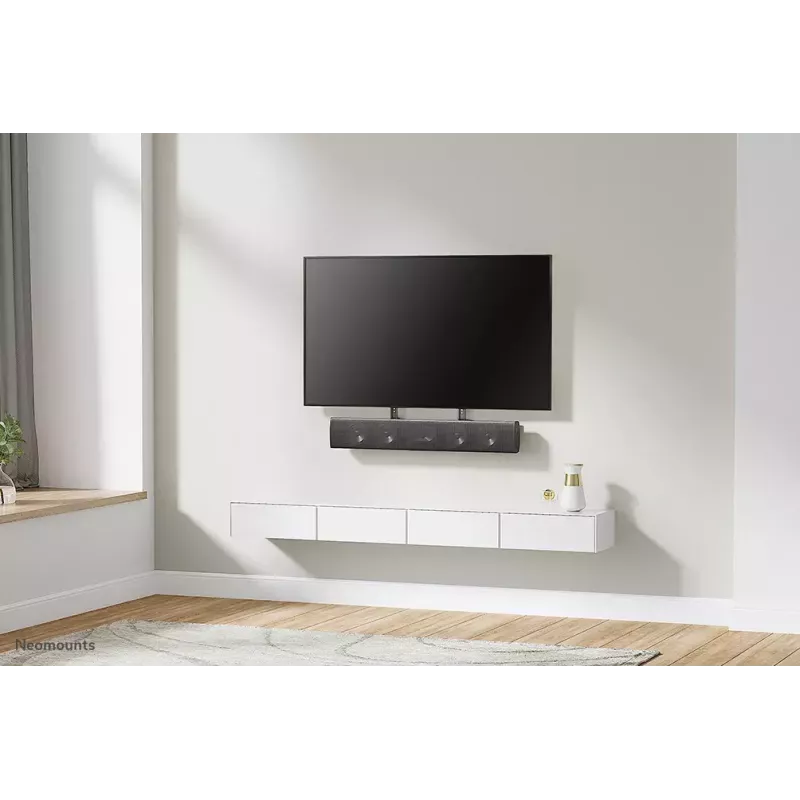 Neomounts AWL29-750BL1 laikiklis videobarui / soundbarui VESA – max 10 kg – universalus