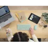 Trust Lyra klaviatūra su pele, biuro, RF belaidis + Bluetooth, QWERTY JAV anglų, žalia