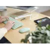 Trust Lyra klaviatūra su pele, biuro, RF belaidis + Bluetooth, QWERTY JAV anglų, žalia