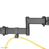 Neomounts FL40-450BL11 TV stovo laikiklis ant stulpo 17-32 col. - skersmuo 28-60 mm - pilnas judesys