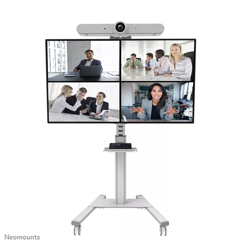 Neomounts AFLS-825WH1 vaizdo juostos ir multimedijos lentynų rinkinys – universalus