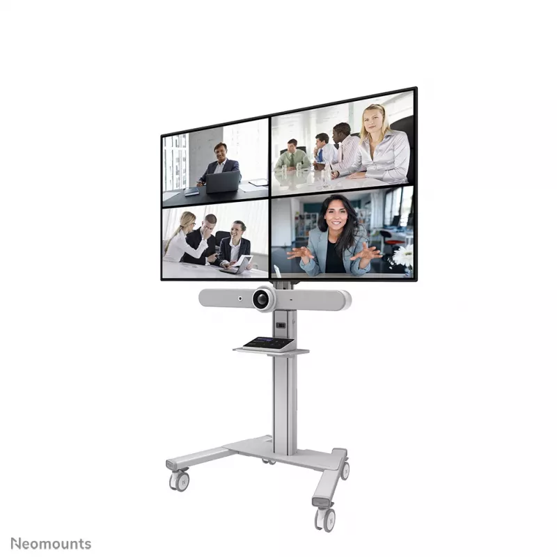 Neomounts AFLS-825WH1 vaizdo juostos ir multimedijos lentynų rinkinys – universalus