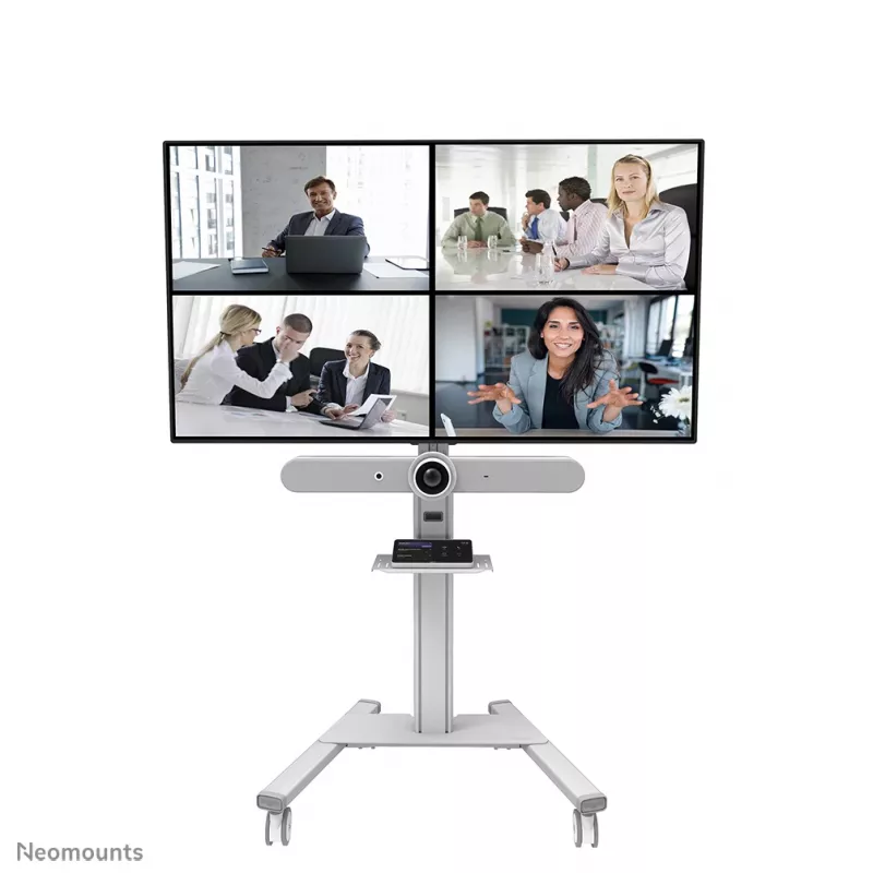 Neomounts AFLS-825WH1 vaizdo juostos ir multimedijos lentynų rinkinys – universalus