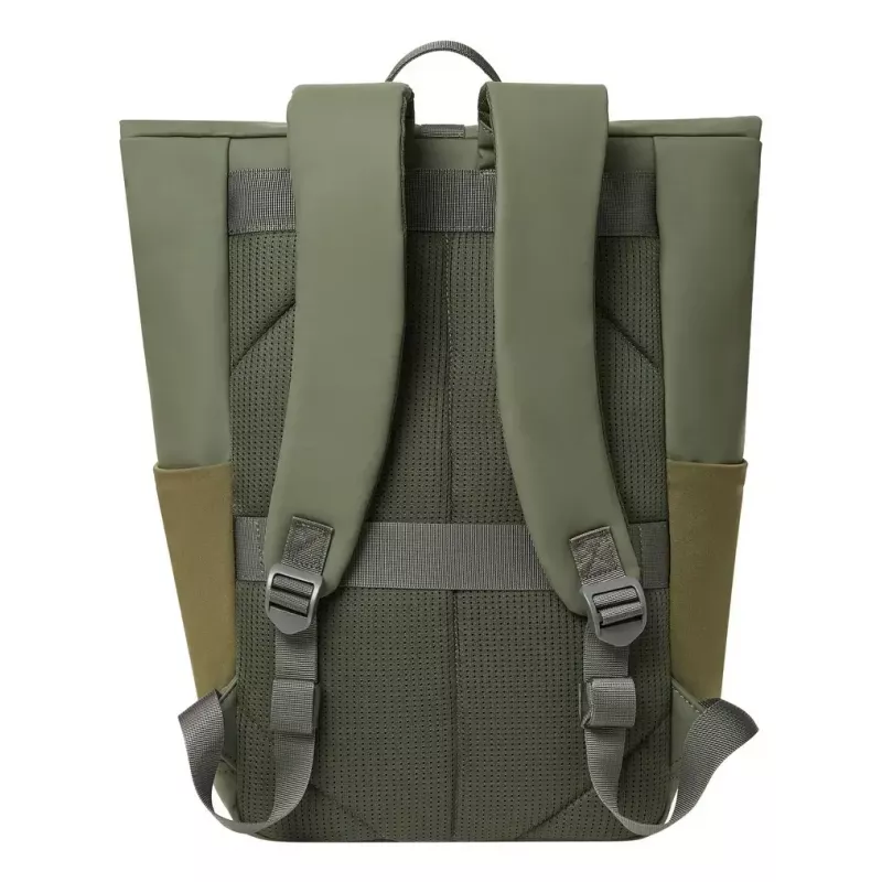 Kelioninė kuprinė Rivacase Eden Olive PU oda Poliesteris rPET 250x160x430mm