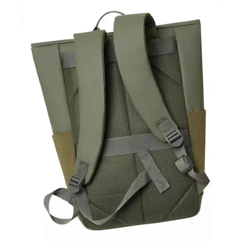 Kelioninė kuprinė Rivacase Eden Olive PU oda Poliesteris rPET 250x160x430mm