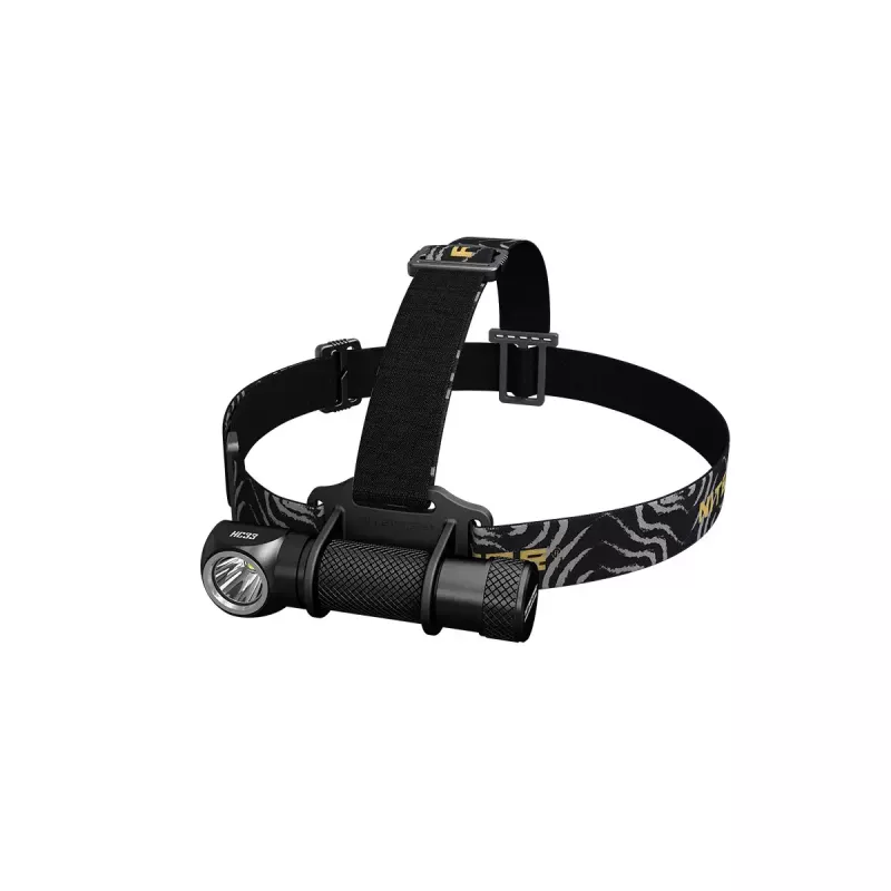 Kaktinė LED lempa Nitecore HC33 Juoda