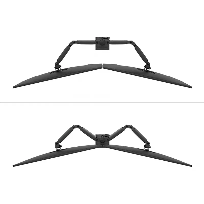 Neomounts DS60-600BL2 monitorinis laikiklis 10-32 colių - Quick-fix - 180° stabdiklis