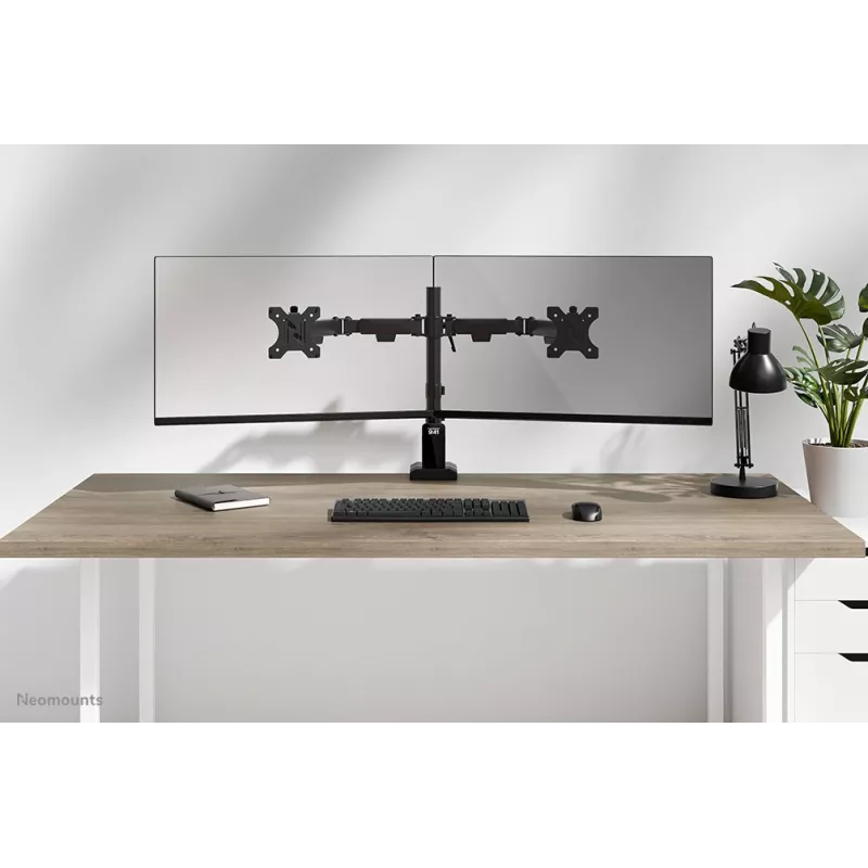 Neomounts DS60-600BL2 monitorinis laikiklis 10-32 colių - Quick-fix - 180° stabdiklis