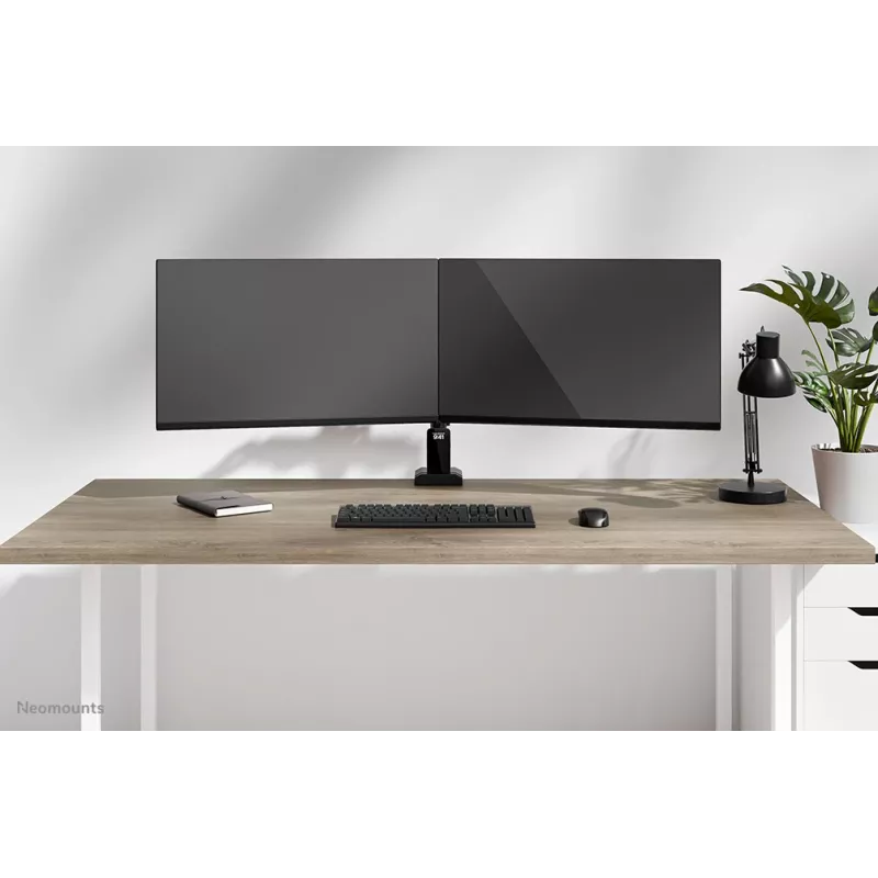 Neomounts DS60-600BL2 monitorinis laikiklis 10-32 colių - Quick-fix - 180° stabdiklis