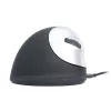 R-Go HE Break ergonominė vertikali pelė su pertraukų programine įranga, vidutinė (rankos dydis 165–185 mm), dešinei rankai, laidinė, juoda