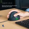 R-Go HE Break ergonominė vertikali pelė su pertraukų programine įranga, vidutinė (rankos dydis 165–185 mm), dešinei rankai, laidinė, juoda
