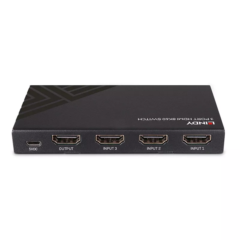 Lindy 38369 HDMI 8K60 perjungiklis, 3 prievadų