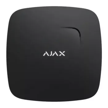 Belaidis fotoelektrinis dūmų detektorius Ajax FireProtect Jeweller juodas