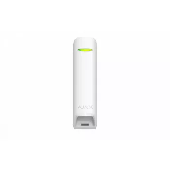 Ajax MotionProtect Curtain White 38195 belaidis užuolaidinis judesio detektorius kryptingam judesio aptikimui