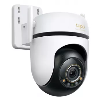 TP-Link lauko PTZ apsaugos „Wi-Fi“ kamera 3K 5MP (2880x1620), 2,4 GHz, 2 išorinės antenos, 1 Ethernet prievadas, horizontalus 360°