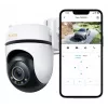 TP-Link lauko PTZ apsaugos „Wi-Fi“ kamera 3K 5MP (2880x1620), 2,4 GHz, 2 išorinės antenos, 1 Ethernet prievadas, horizontalus 360°