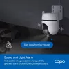 TP-Link lauko PTZ apsaugos „Wi-Fi“ kamera 3K 5MP (2880x1620), 2,4 GHz, 2 išorinės antenos, 1 Ethernet prievadas, horizontalus 360°
