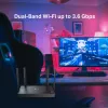 TP-Link Archer BE220 belaidis maršrutizatorius Gigabit Ethernet dviejų juostų (2,4 GHz / 5 GHz) juodas