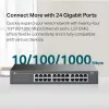TP-Link LS1024G tinklo jungiklis Nevaldomas Gigabit Ethernet (10/100/1000) Juodas