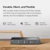TP-Link LS1024G tinklo jungiklis Nevaldomas Gigabit Ethernet (10/100/1000) Juodas