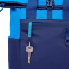 Kuprinė Rivacase Dijon 39,6 cm (15,6 col.) Mėlyna 1 Skyrius Nešimo Rankena Pečių Diržas