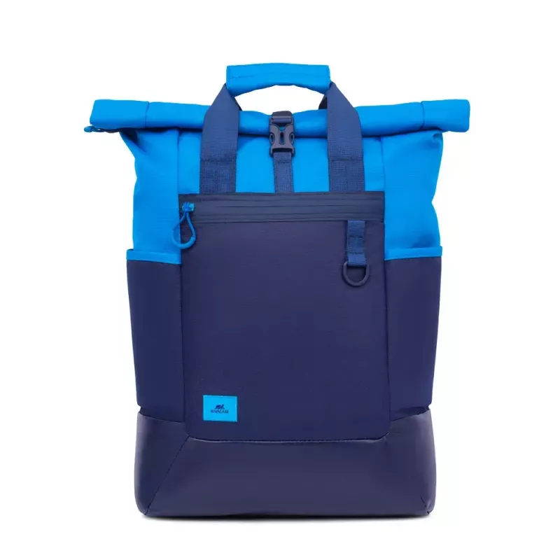 Kuprinė Rivacase Dijon 39,6 cm (15,6 col.) Mėlyna 1 Skyrius Nešimo Rankena Pečių Diržas