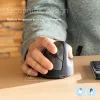 R-Go Tools ergonominė pelė R-Go HE Break su pertraukų programine įranga, didelė (rankos dydis ≥ 185 mm), dešinei rankai, Bluetooth, juoda