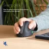 R-Go Tools ergonominė pelė R-Go HE Break su pertraukų programine įranga, didelė (rankos dydis ≥ 185 mm), dešinei rankai, Bluetooth, juoda