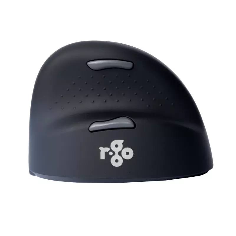R-Go HE Break ergonominė vertikali pelė su pertraukų programine įranga, vidutinė (rankos dydis 165-185 mm), dešinei rankai, Bluetooth, juoda