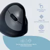 R-Go HE Break ergonominė vertikali pelė su pertraukų programine įranga, vidutinė (rankos dydis 165-185 mm), dešinei rankai, Bluetooth, juoda