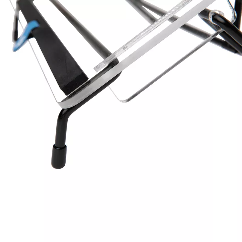 R-Go Tools dokumentų laikiklis R-Go Flex Read, ergonomiškas, su minkštu putplasčio riešo atramu, permatomas akrilinis