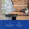 R-Go Tools R-Go porankis, ergonomiškas, simetriškas, su išpjova pilvui, minkštas putplastis, juodas
